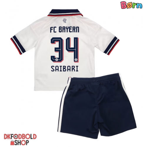 Bayern Munich Ismael Saibari #34 Udebanesæt Børn 2026-27 Kort ærmer (+ korte bukser)